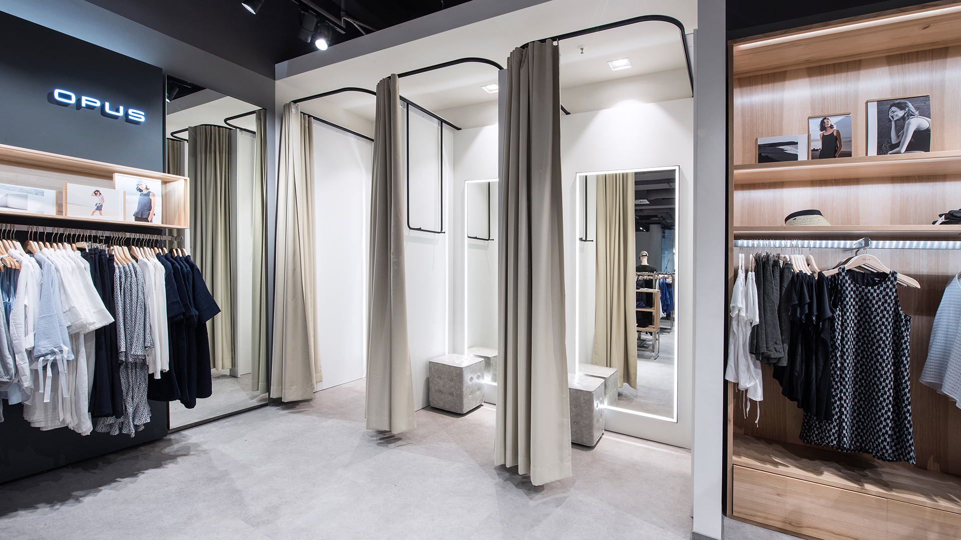 Jesske Mode Genuss Greifswald Nette+Hartmann Hamburg Shopdesign Retail fitting room