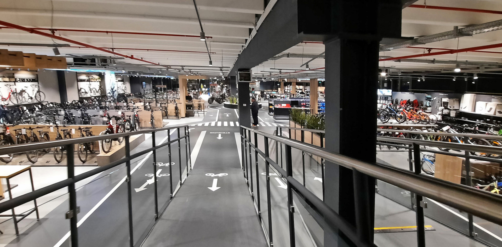 Fahrrad XXL Walcher Deizisau Teststrecke